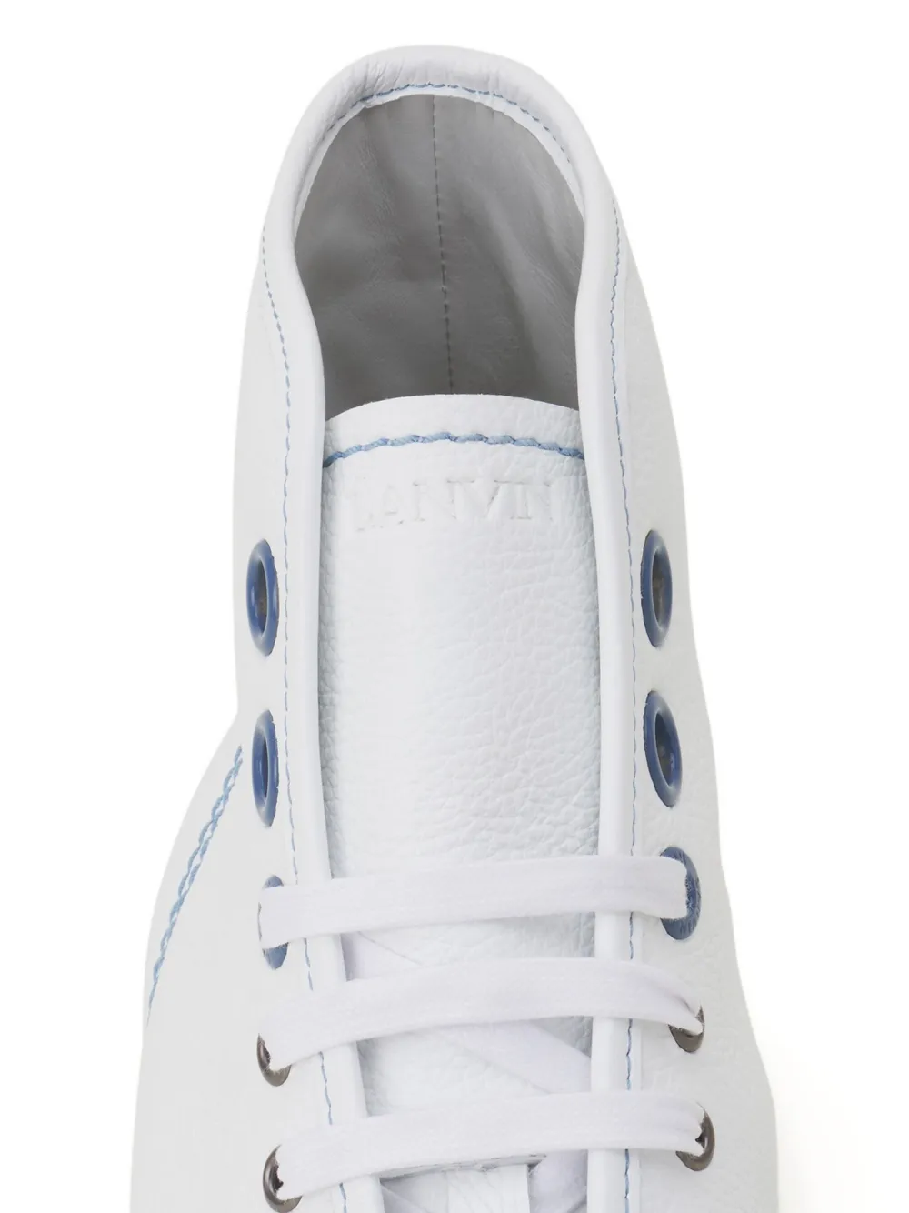 Lanvin Leren sneakers Wit