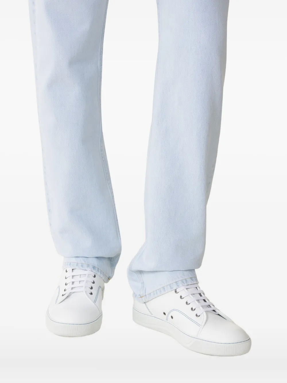 Lanvin Leren sneakers Wit