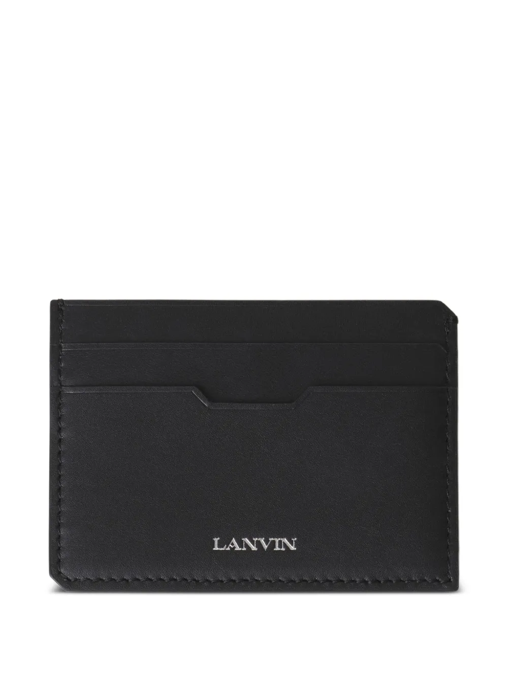 Lanvin logo-stamp card holder | Black | Image 1