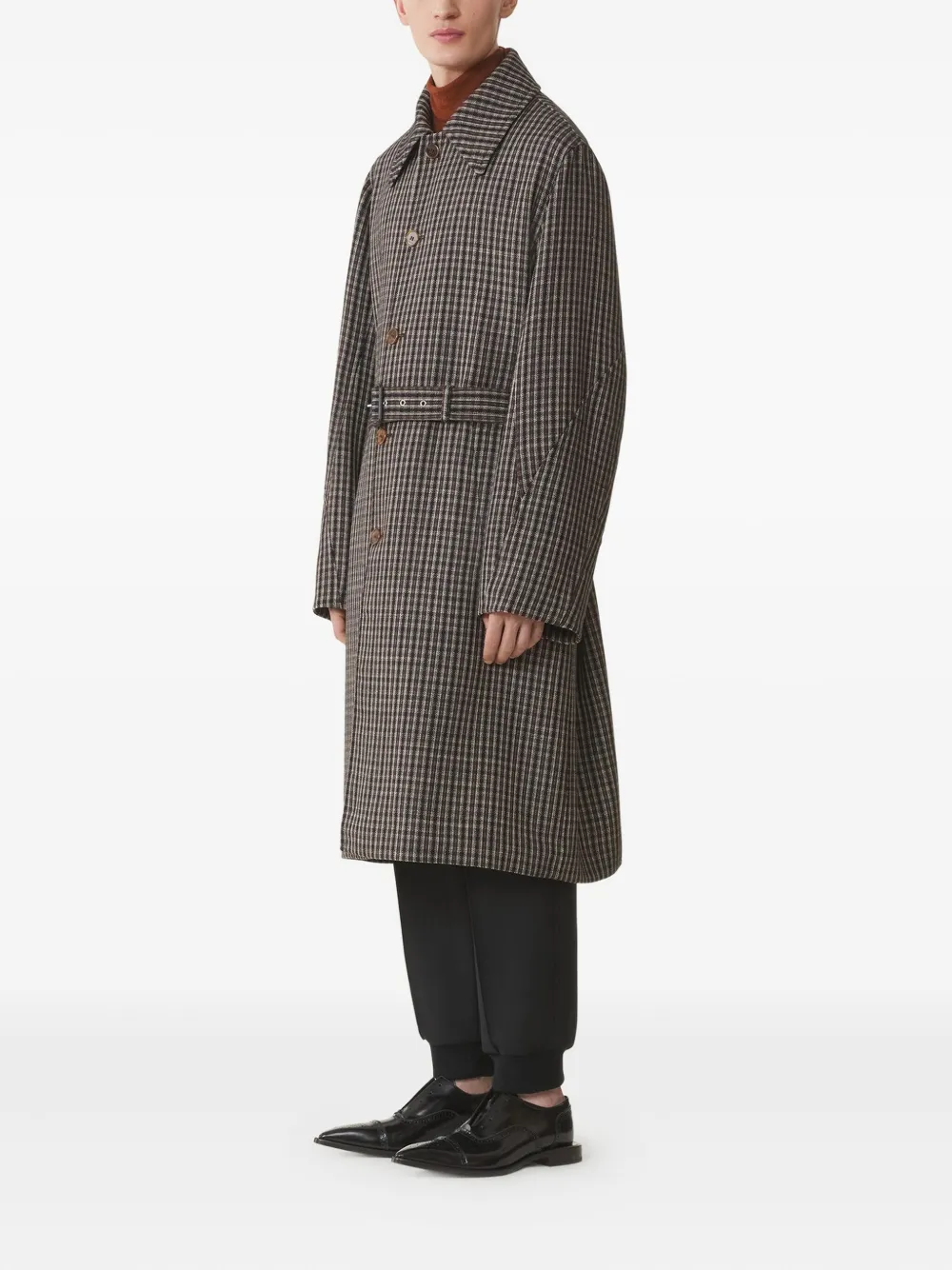 Lanvin Jas met ceintuur Beige