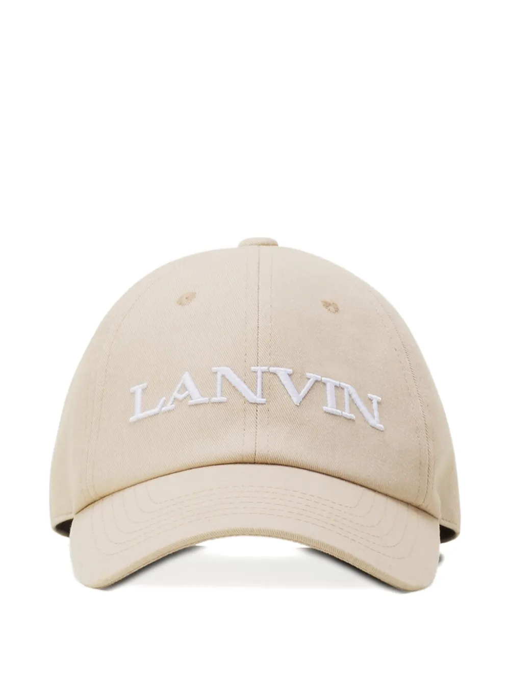 Lanvin logo-embroidered baseball cap | Neutrals | Image 1
