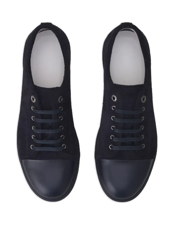 t*n様 MG0665★LANVIN SPORT ジャケット 42 青　ジッパー ランバンオンブルー LANVIN en Bleu アシンメトリーレースアップ