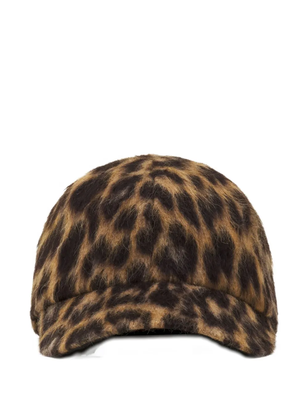 Lanvin leopard-print cap | Brown | Image 1