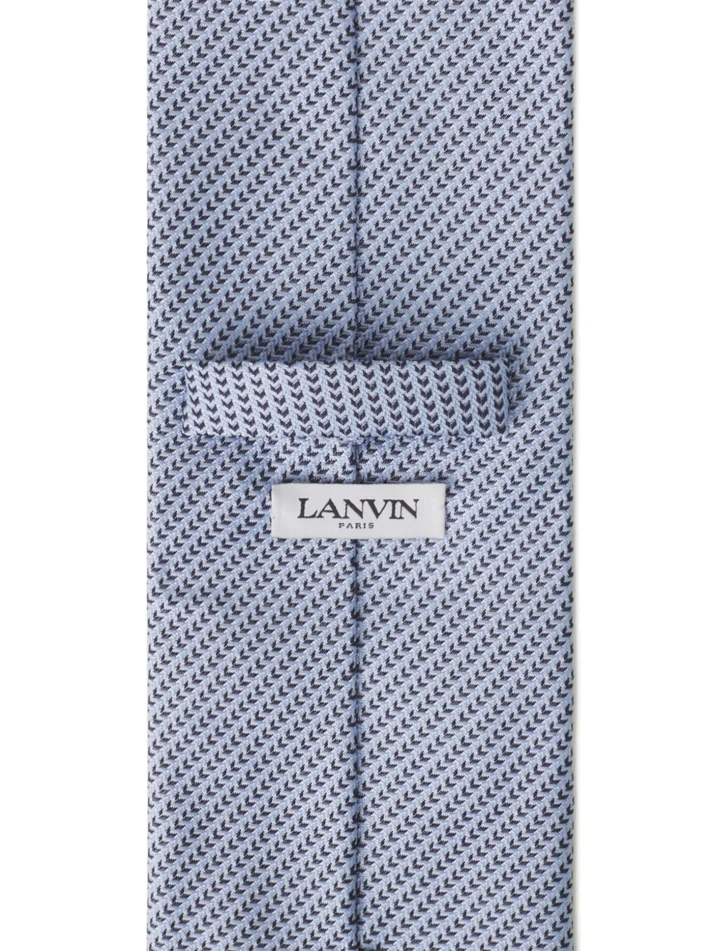 Lanvin Stropdas met patroon Blauw
