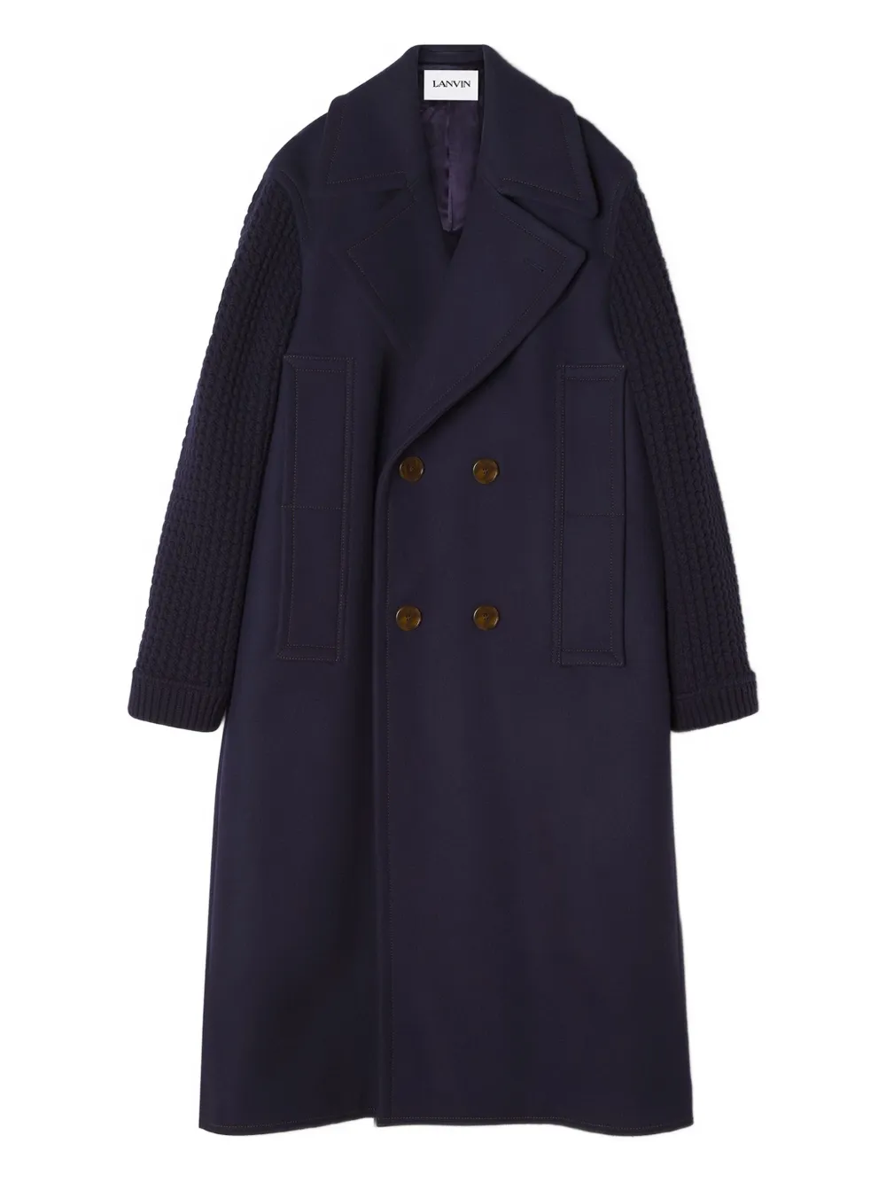 Lanvin virgin wool coat | Blue | Image 1
