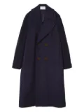 Lanvin virgin wool coat - Blue