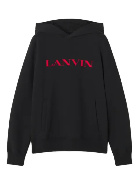 Lanvin logo-print hoodie