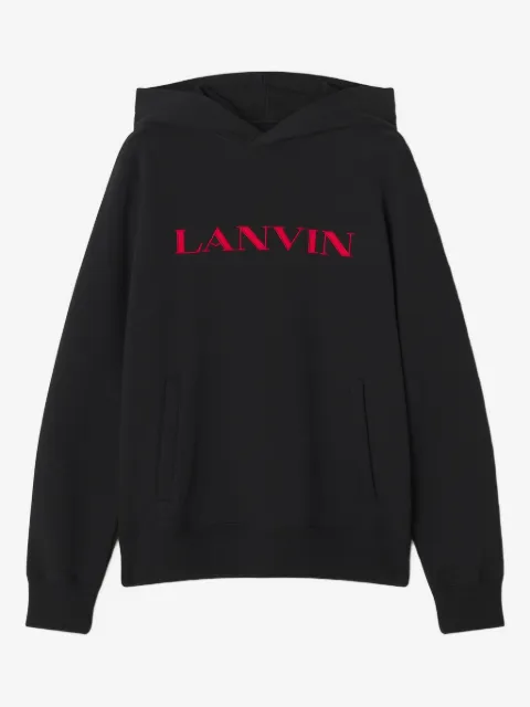 Lanvin hoodie con logo estampado
