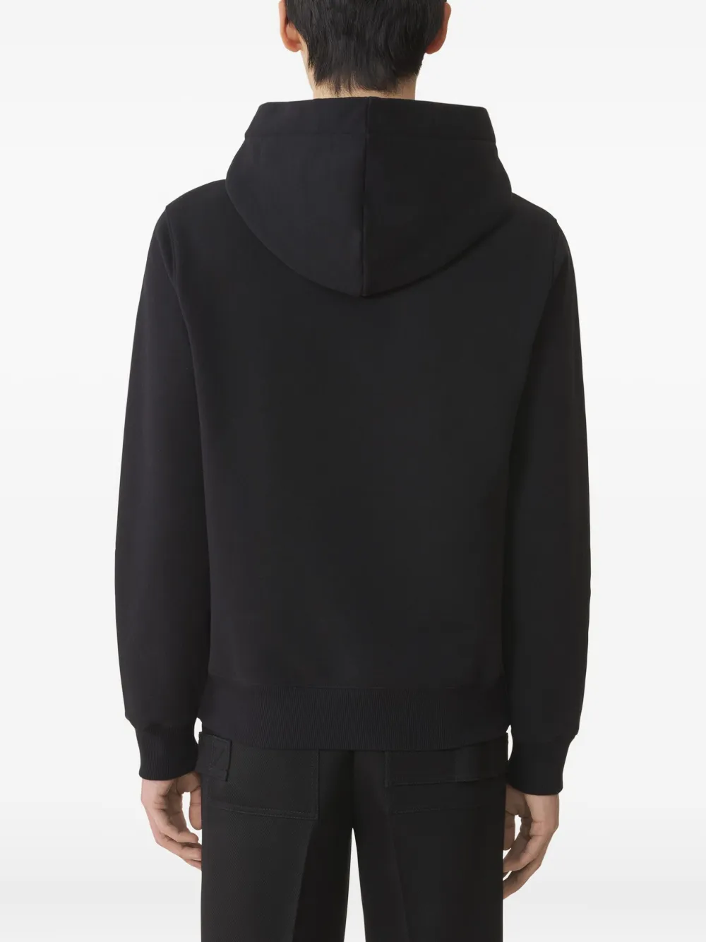 Lanvin Hoodie met logoprint Zwart