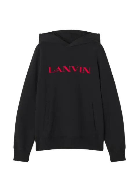 Lanvin logo-print hoodie