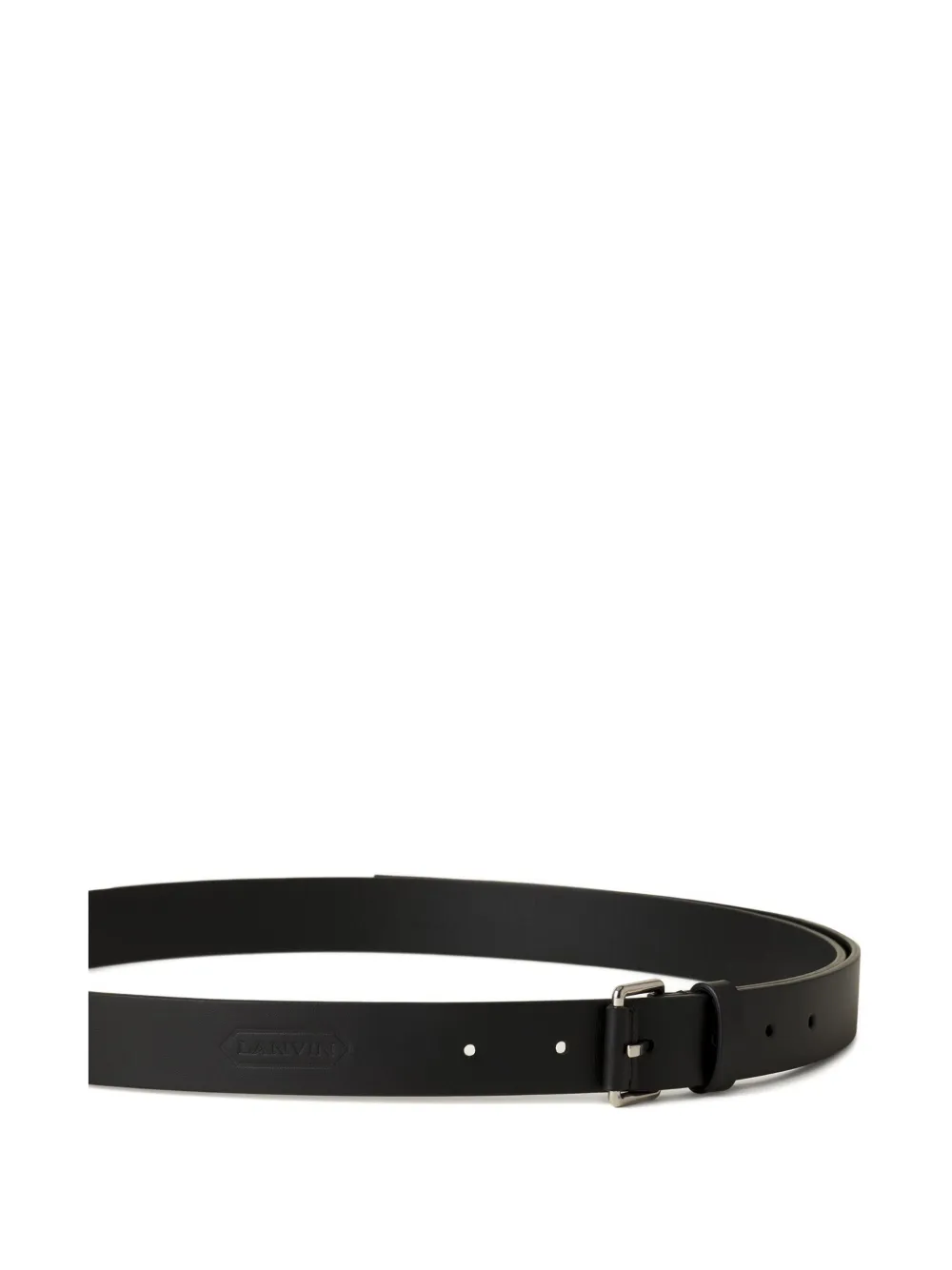 Lanvin Leren riem - Zwart