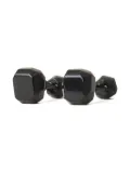 Lanvin faceted chain cufflinks - Black