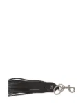 Valentino Garavani leather-tassel keyring - Black