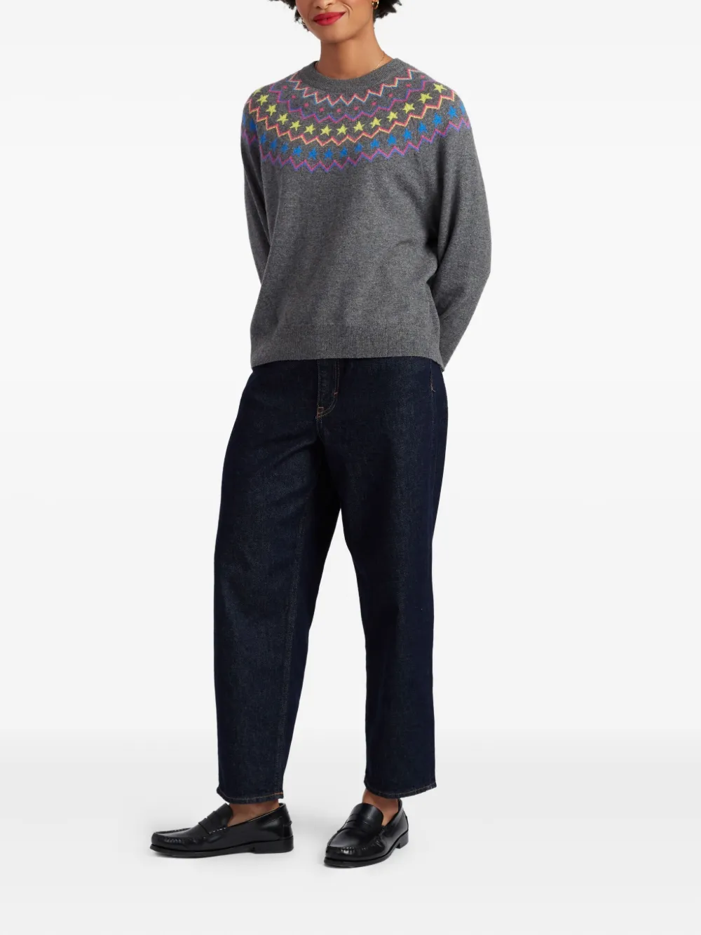 Chinti & Parker Suéter com recorte de estrela | Suéter | Image 2