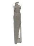 Atu Body Couture one-shoulder side-split midi dress - Green