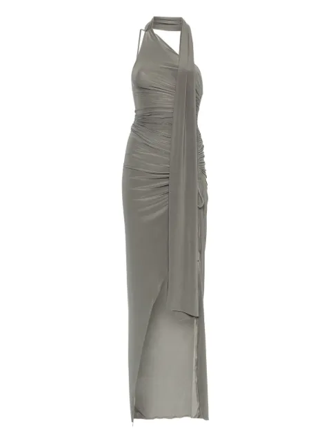 Atu Body Couture vestido midi con hombro descubierto y abertura lateral