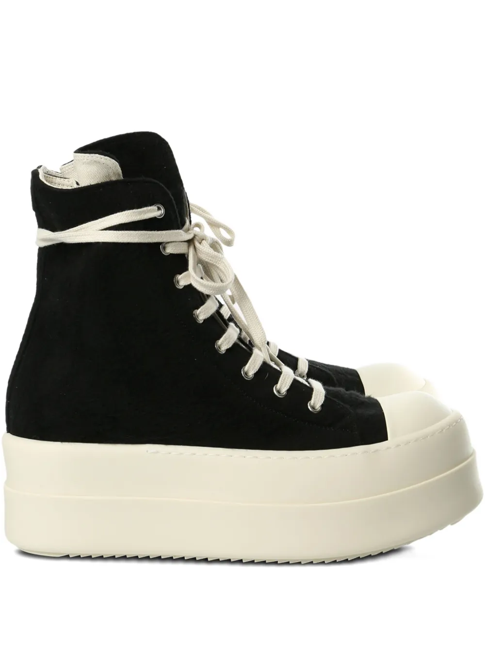 Rick Owens DRKSHDW lace-up platform sneakers Black