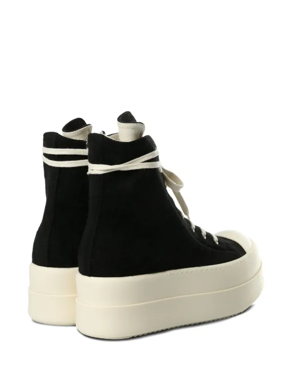 Rick Owens DRKSHDW lace-up Platform Sneakers | ブラック | FARFETCH JP