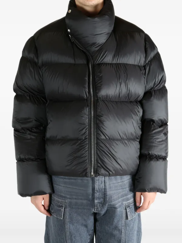 Rick Owens Quilted high-neck Jacket | ブラック | FARFETCH JP