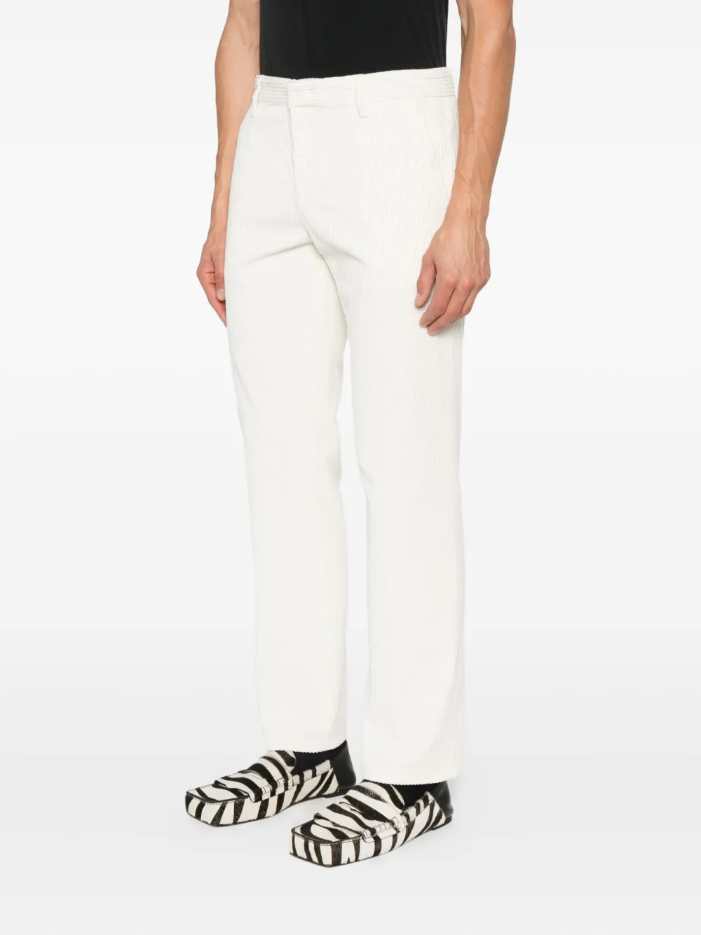 DONDUP corduroy trousers Wit