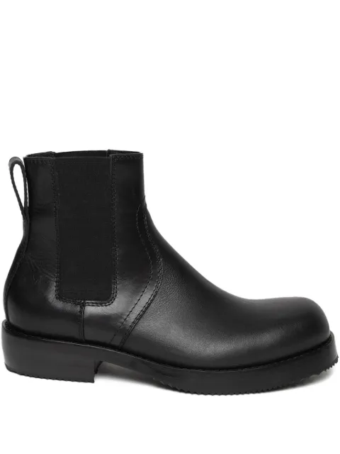 DRIES VAN NOTEN leather chelsea boots