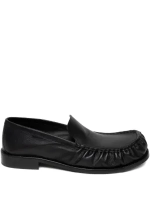 DRIES VAN NOTEN ポニーヘア ローファー | ブラック | FARFETCH JP