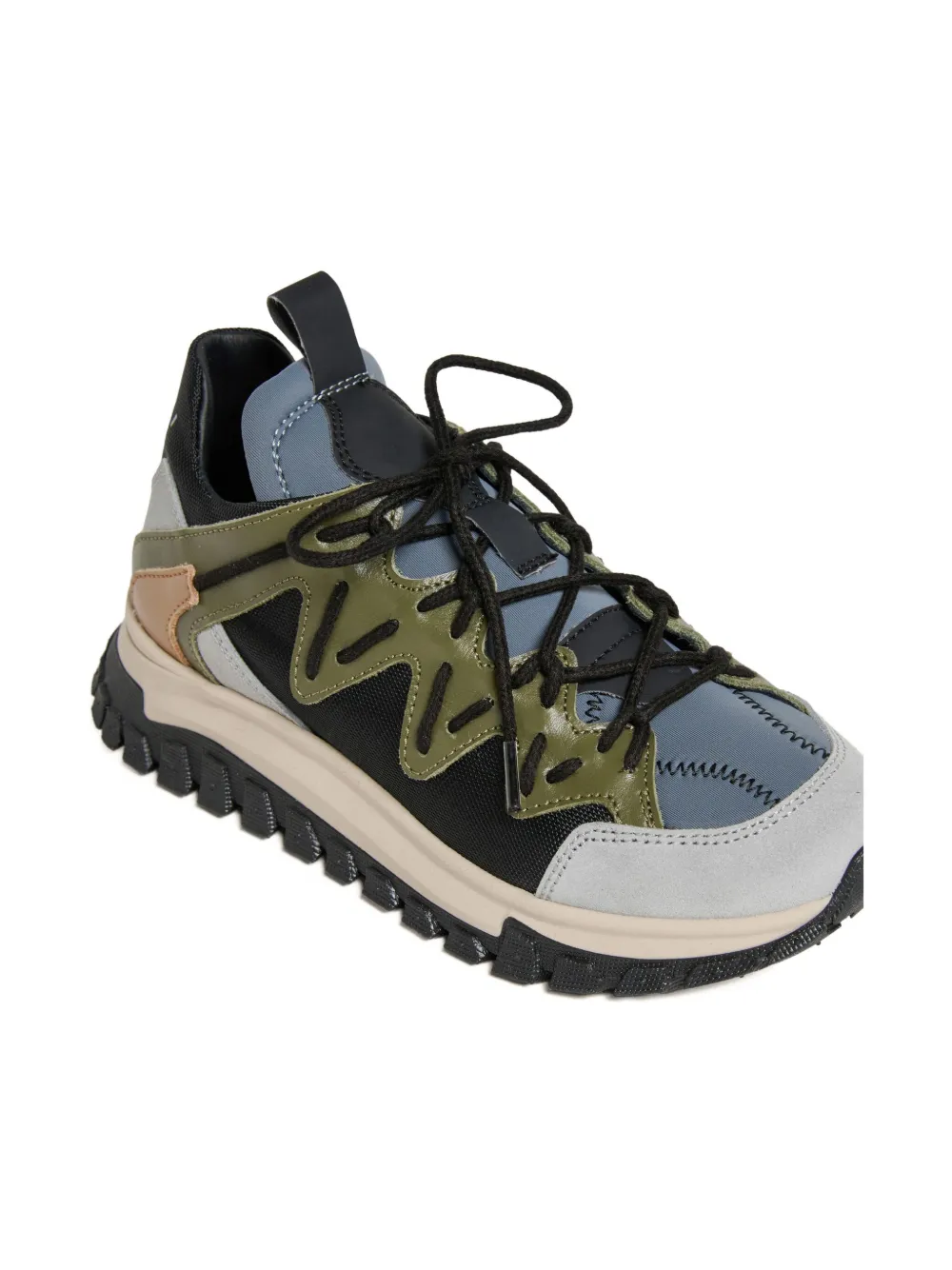 Marni Lace-up Hiking-style Sneakers In Multi