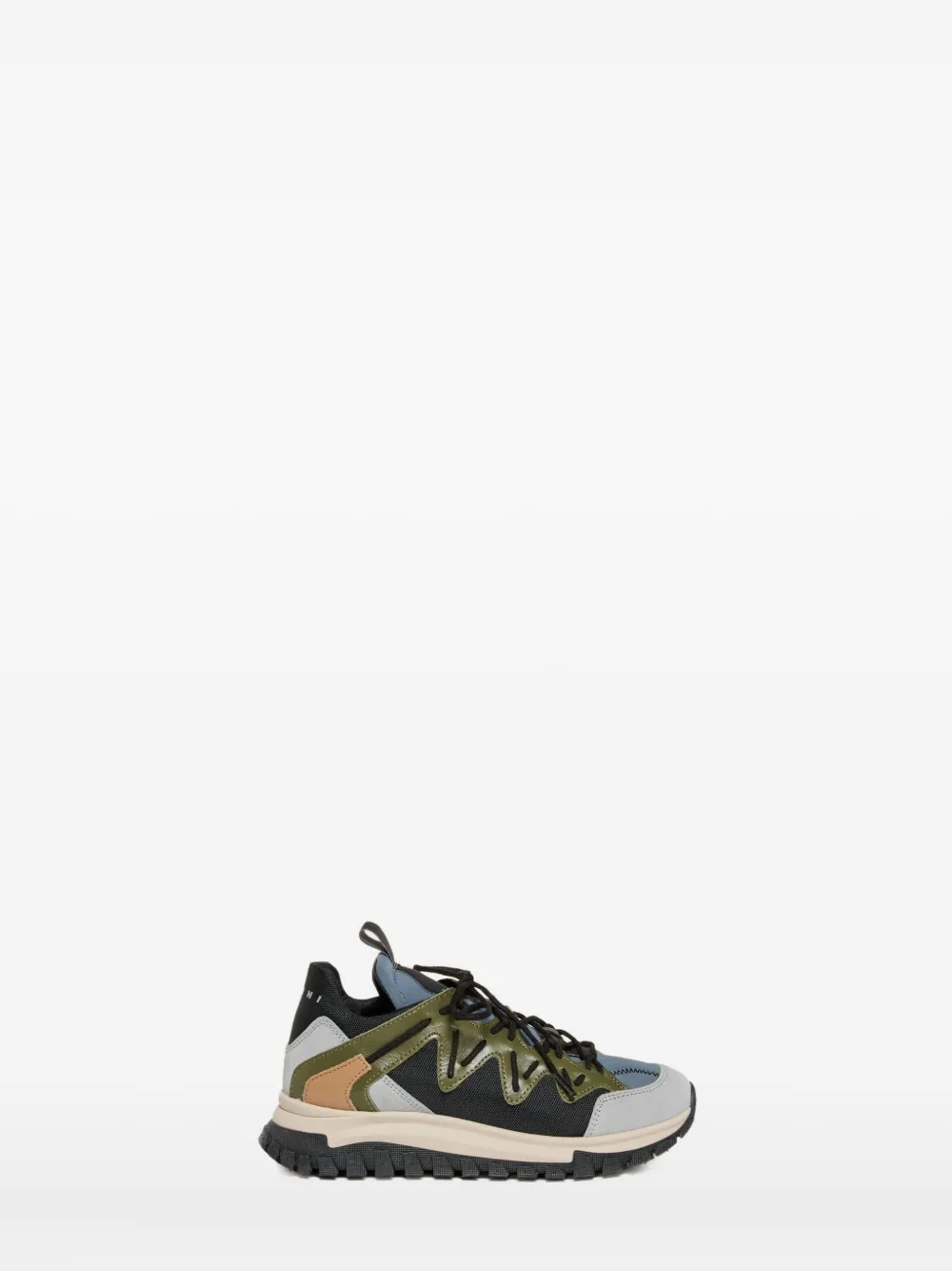Marni Lace-up Hiking-style Sneakers In Multi