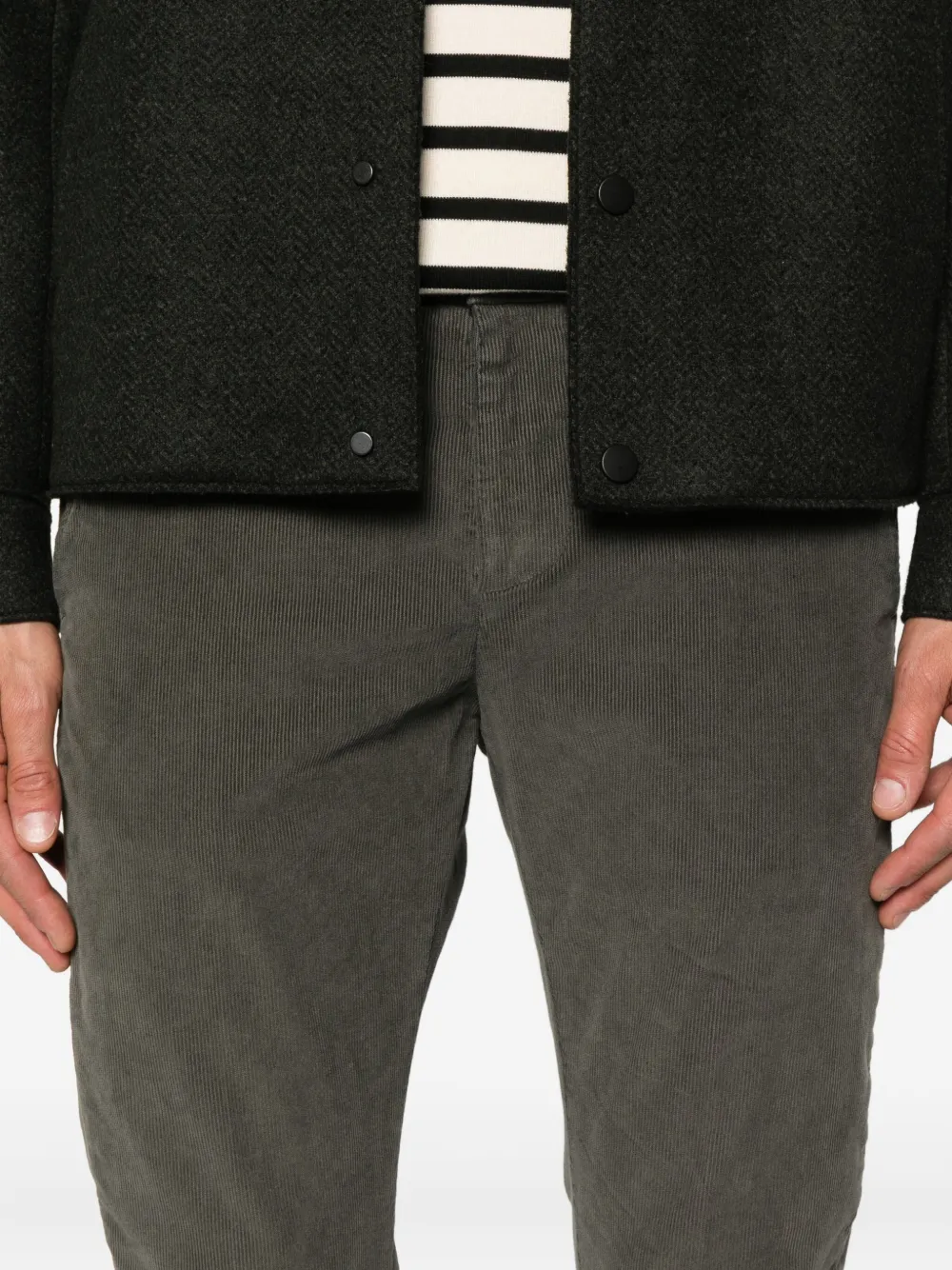 DONDUP corduroy trousers Groen