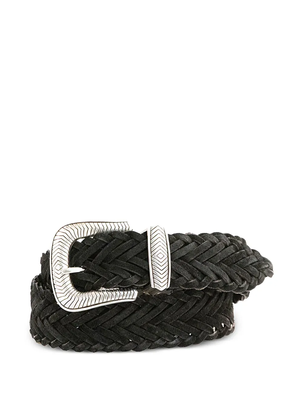 Kate Cate Tex Mex braided leather belt | Black | Image 1