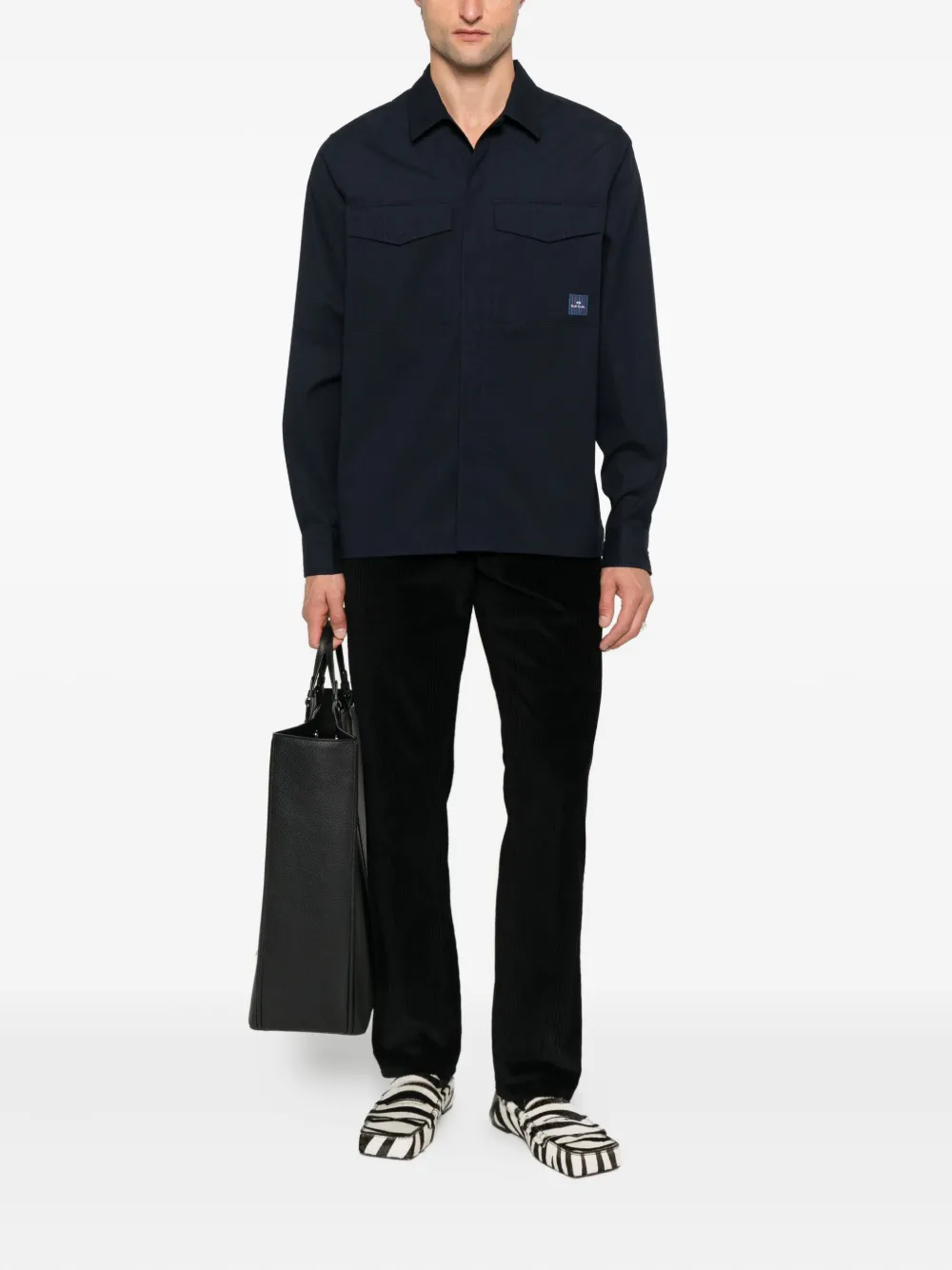 DONDUP corduroy trousers - Zwart
