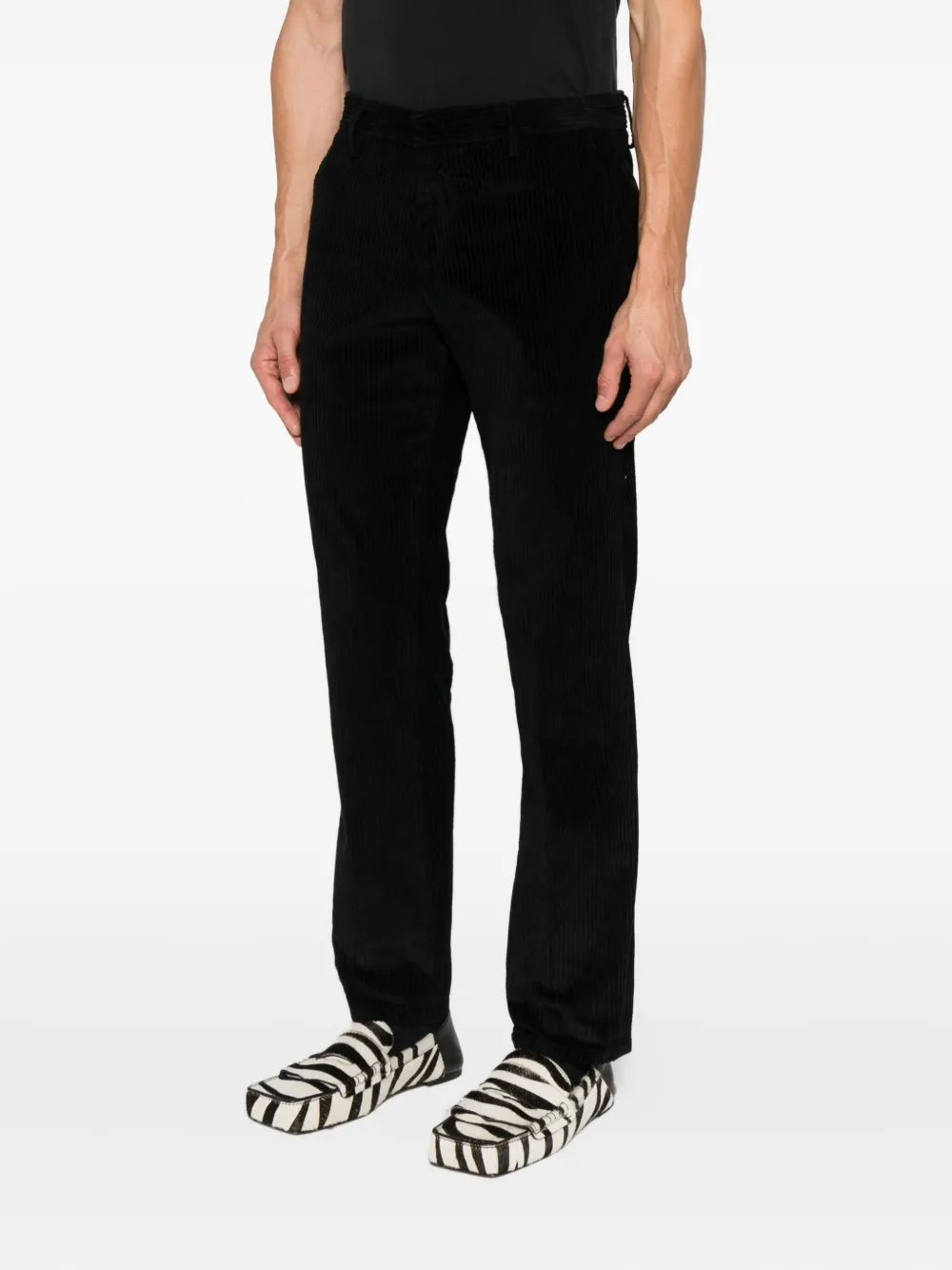 DONDUP corduroy trousers Zwart