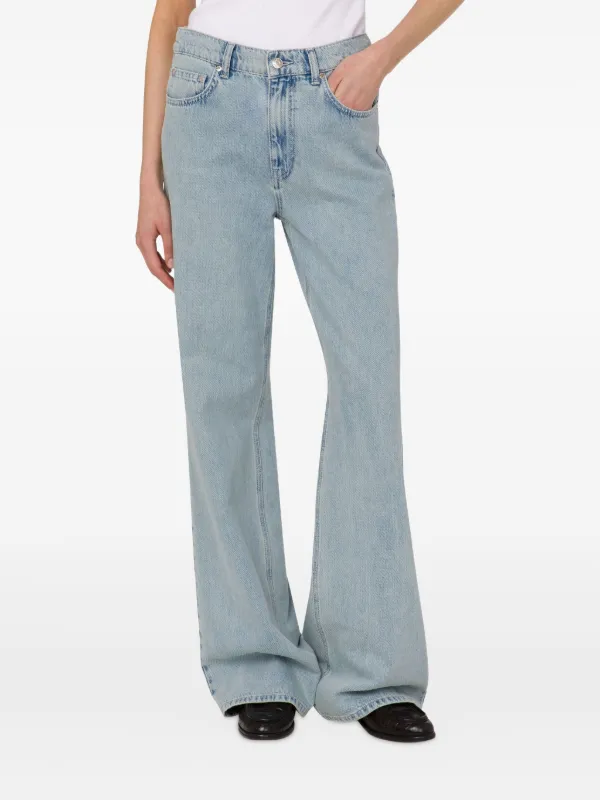 MOSCHINO JEANS フレアジーンズ | ブルー | FARFETCH JP