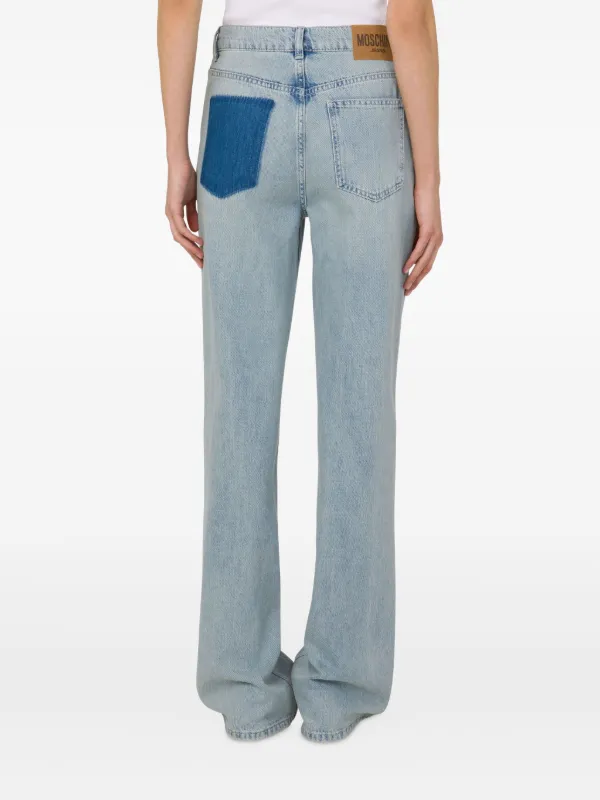 MOSCHINO JEANS フレアジーンズ | ブルー | FARFETCH JP