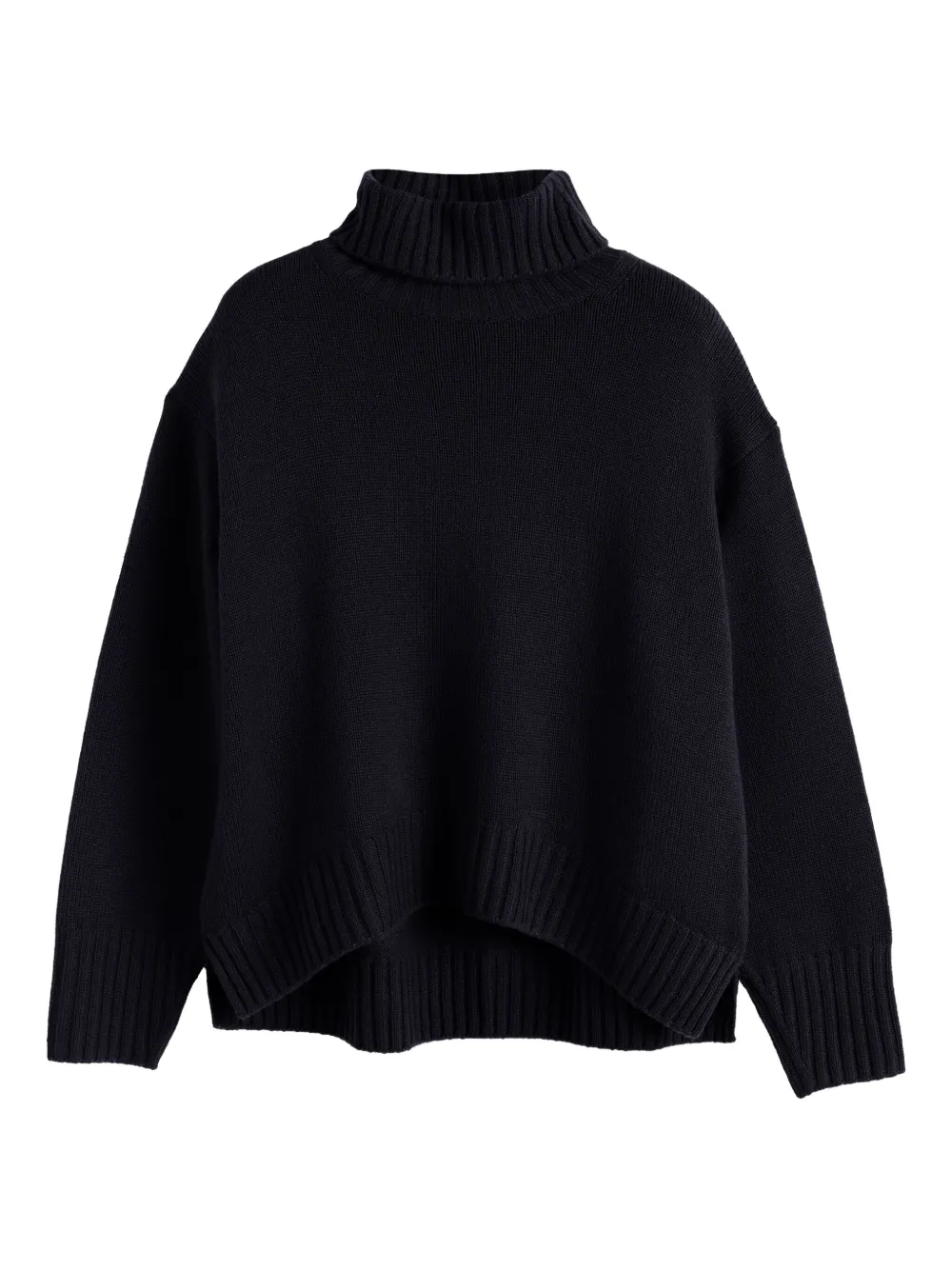 Chinti & Parker タートルネック カシミアセーター - ブルー Chinti & Parker タートルネック カシミアセーター - ブルー