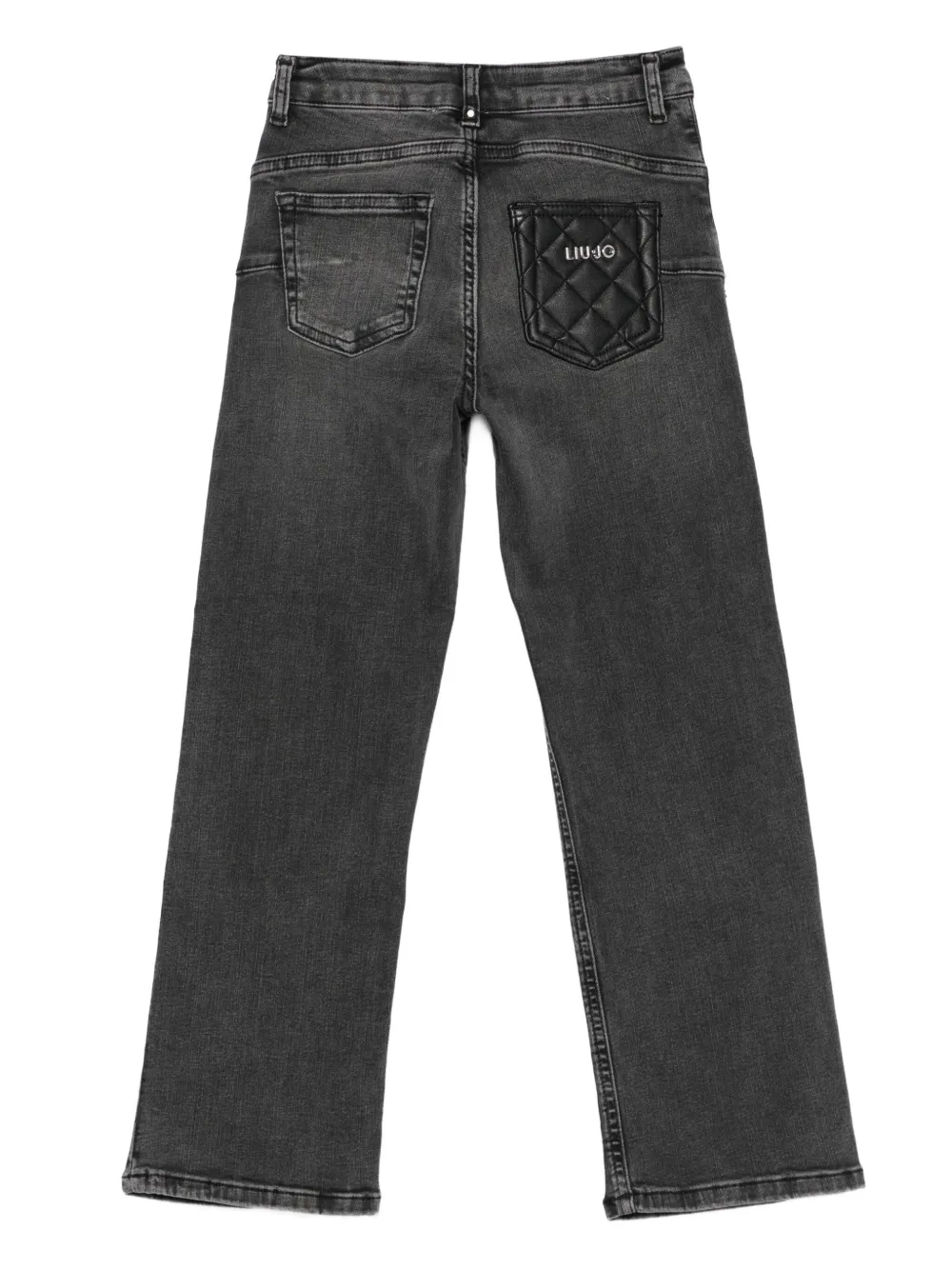 LIU JO Gewatteerde jeans met vijf zakken Grijs