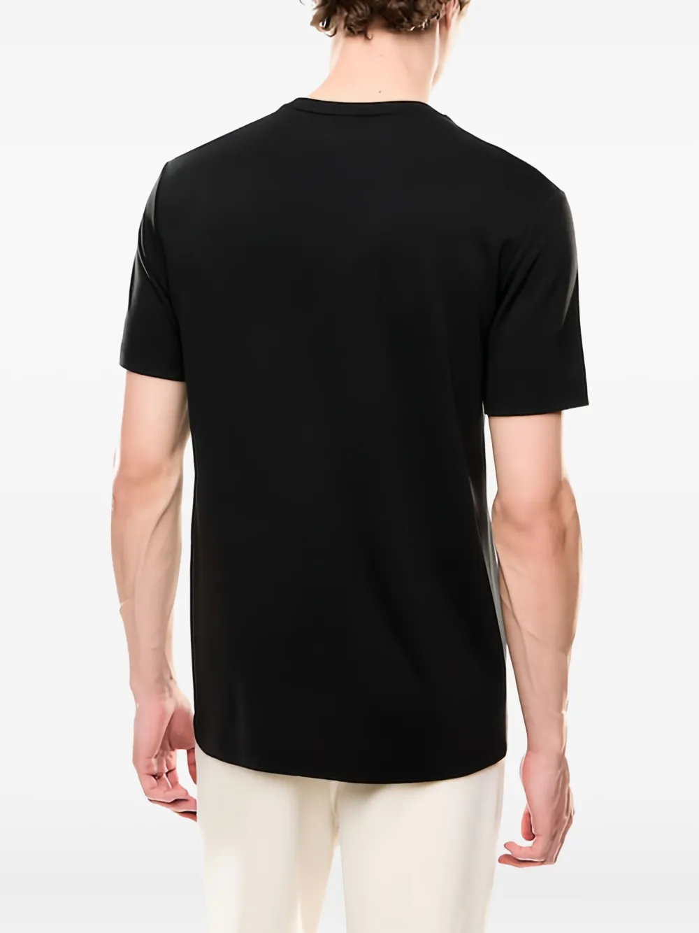 Ea7 Emporio Armani T-shirt met logoprint Zwart