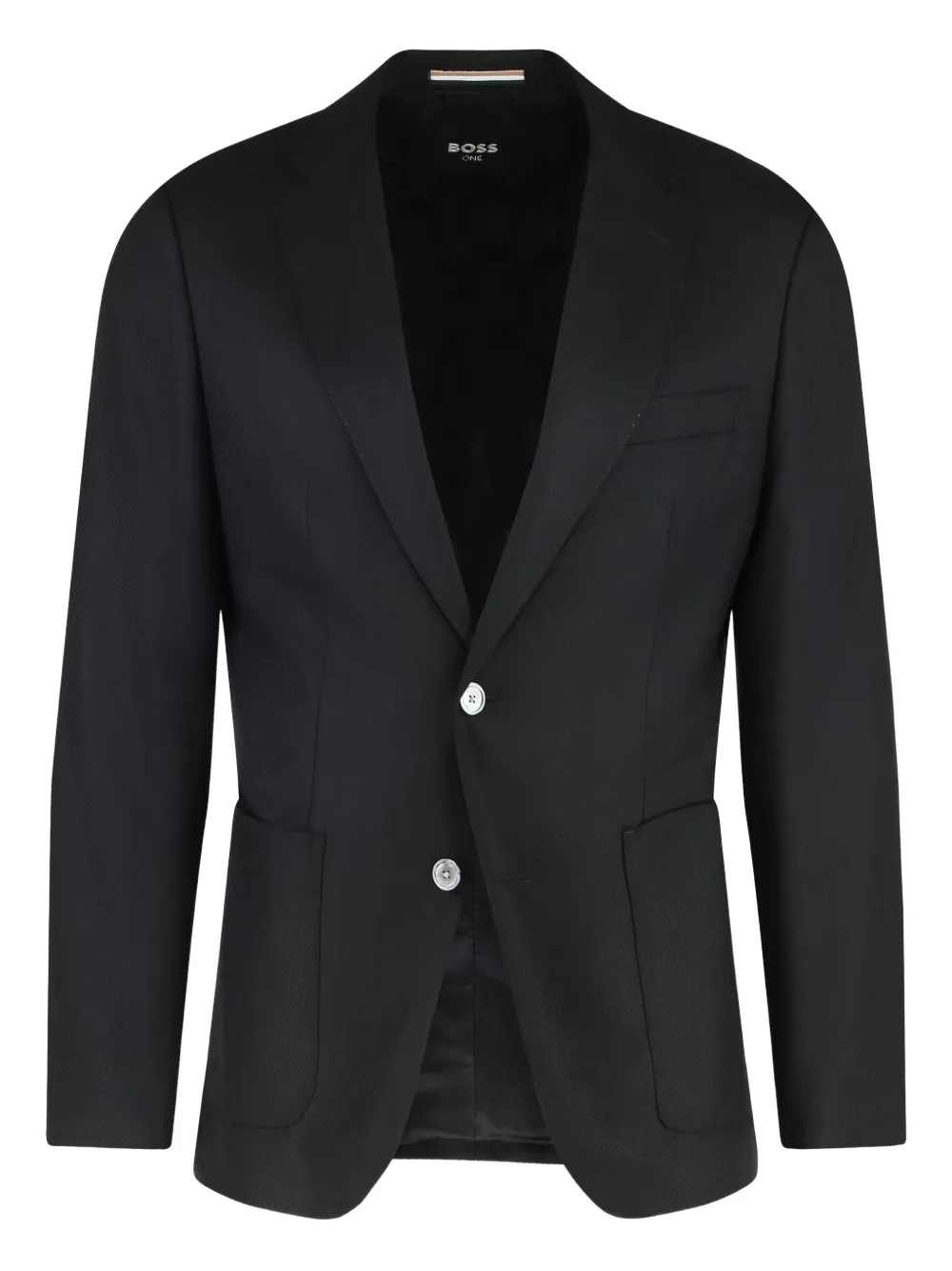 two-button single-breasted blazer