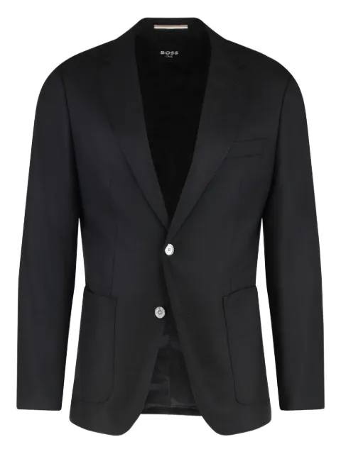 BOSS two-button single-breasted blazer