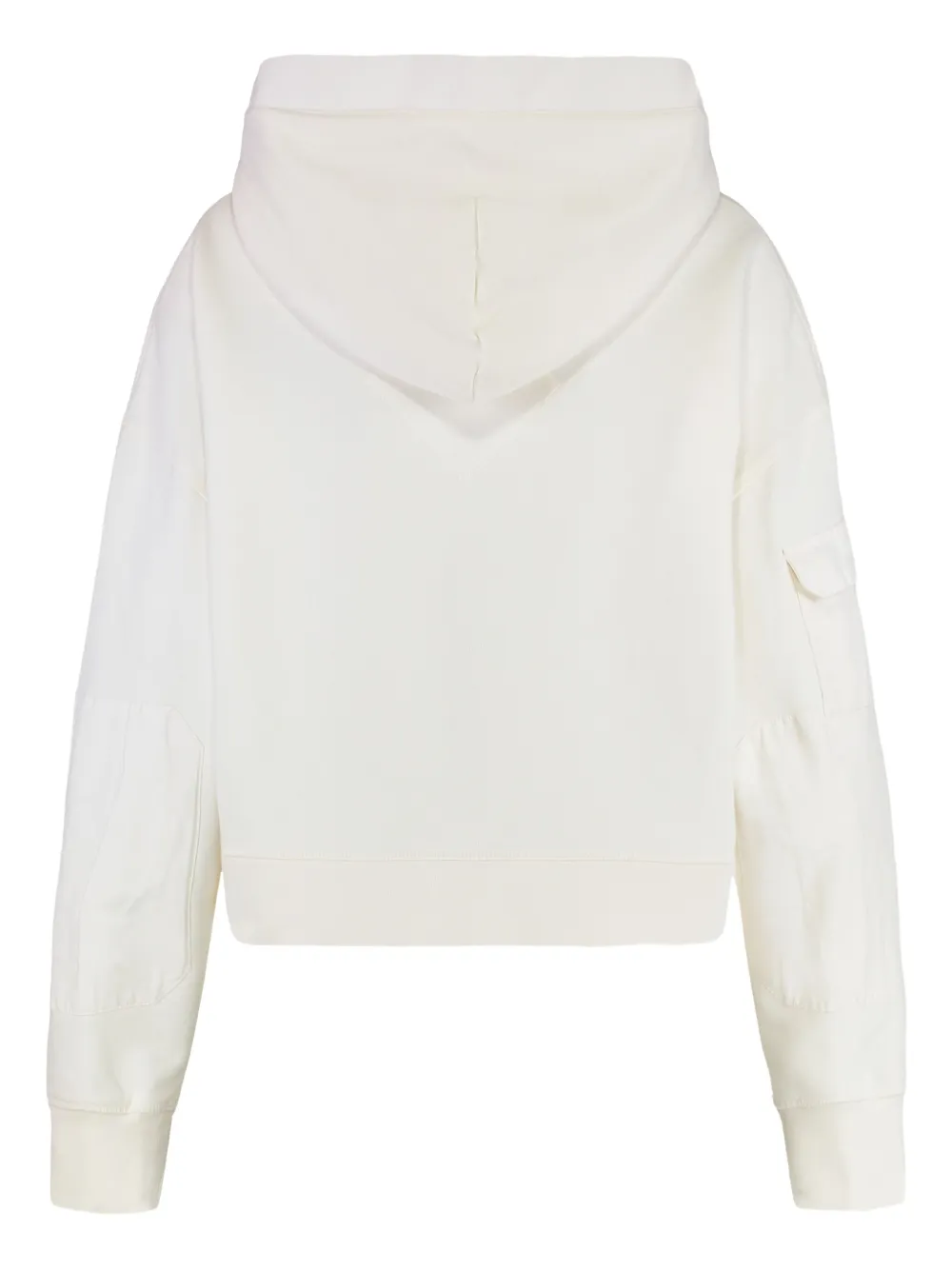 Canada Goose Yates pocket-detail cotton hoodie Wit