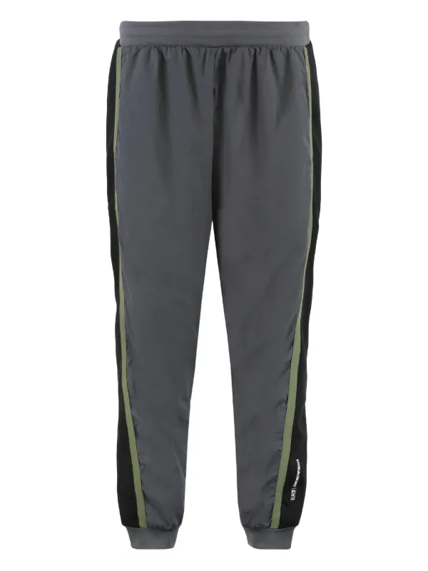 EMPORIO ARMANI EA7 トラックパンツ サイドライン Ea7 Emporio Armani サイドストライプ トラックパンツ | グレー