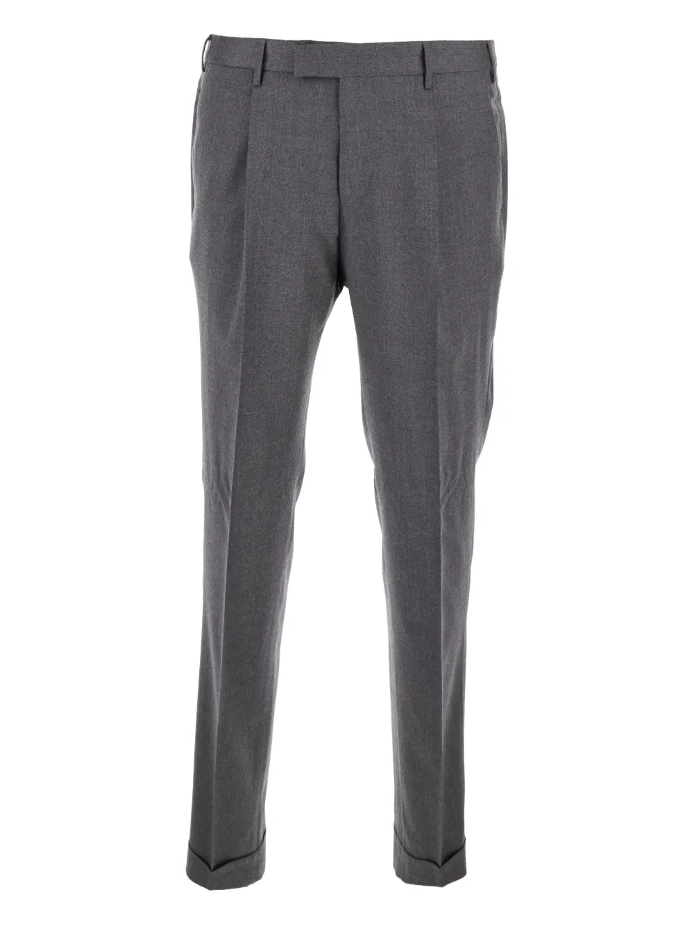 PT Torino pleat-detail trousers Grijs