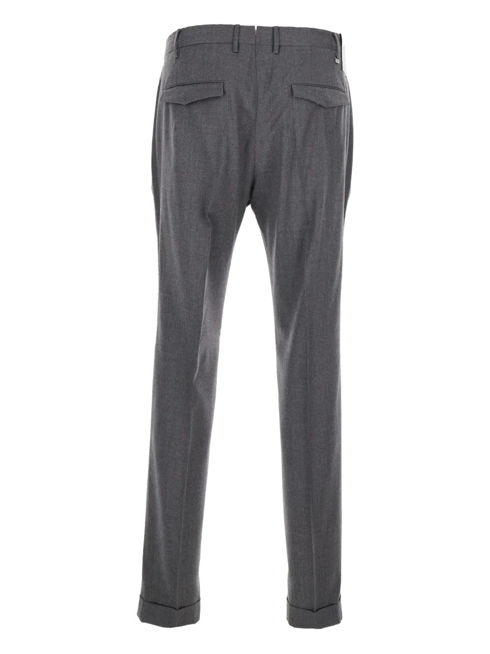PT Torino pleat-detail trousers - Grijs