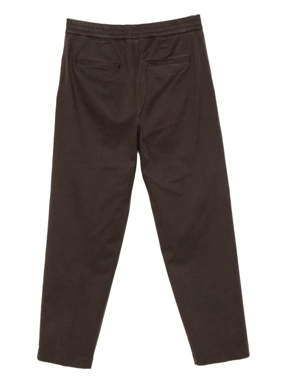 Seventy Elastic-waistband Trousers In Brown