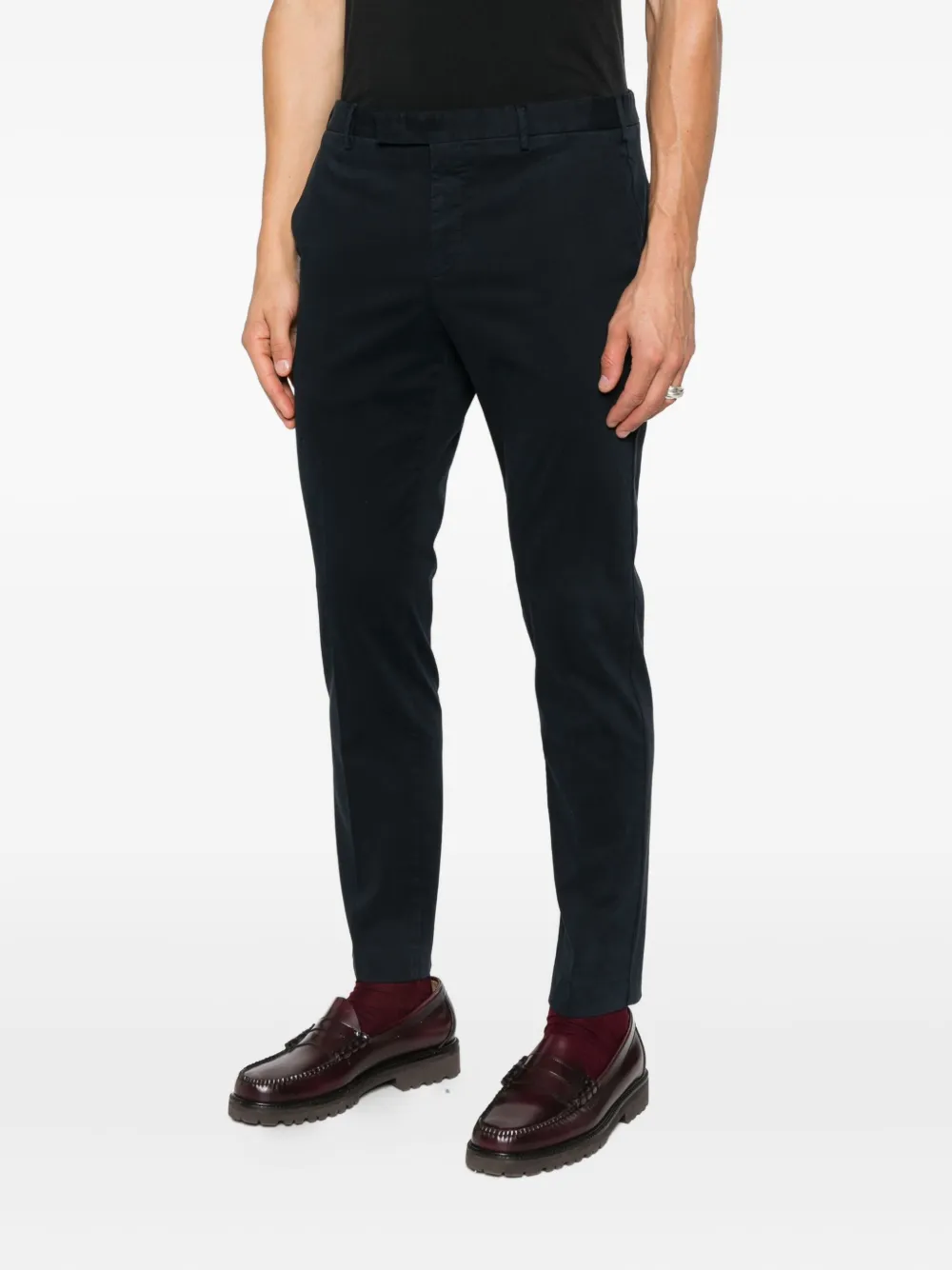 PT Torino slash-pocket trousers Blauw