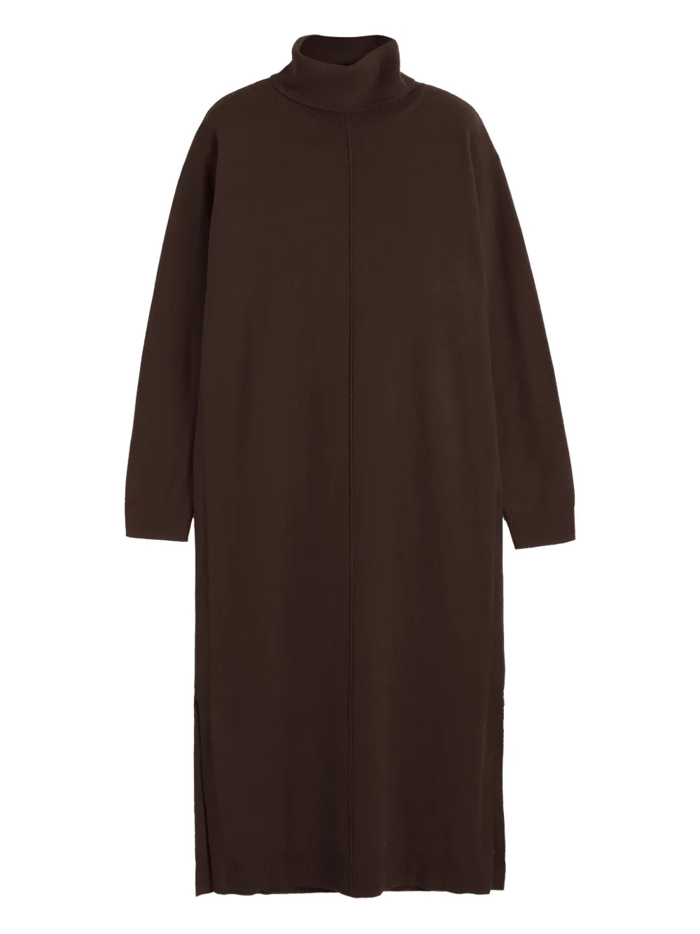 Chinti & Parker Cashmere-blend Dress In Brown