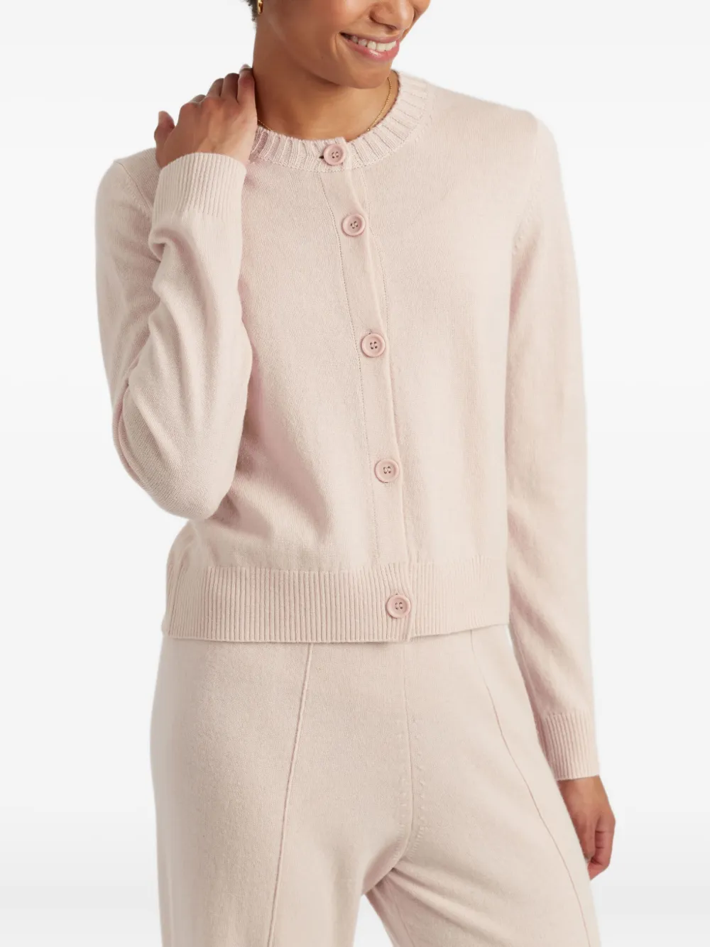 Chinti & Parker Cropped vest Beige