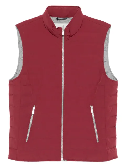 Brunello Cucinelli quilted zip-front vest