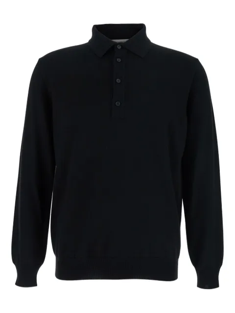 Kangra four-button polo neck sweater