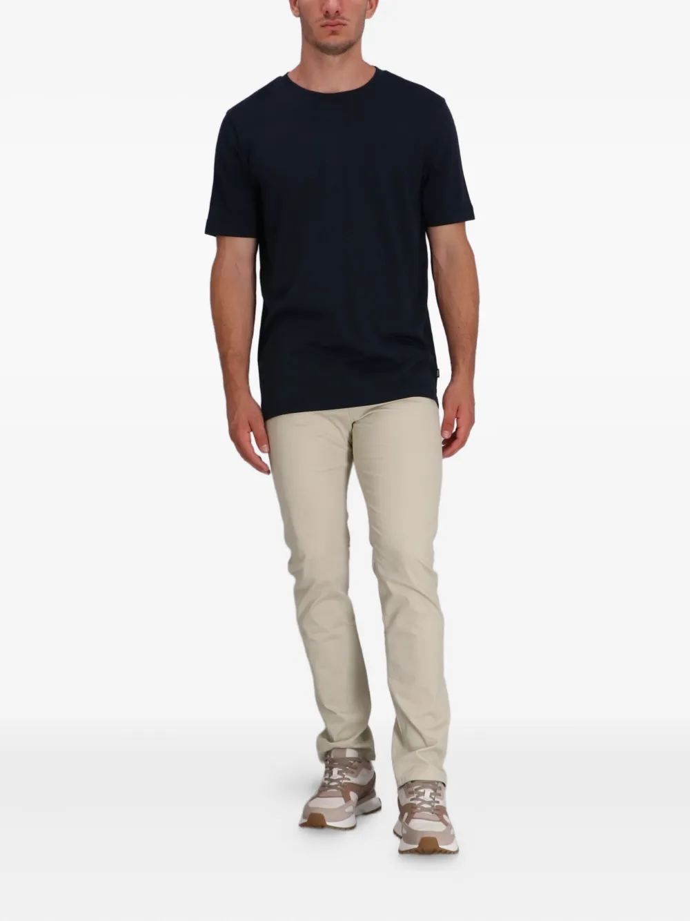 BOSS Katoenen broek - Beige